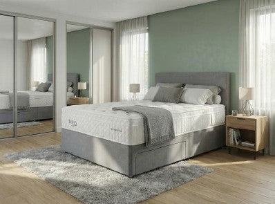 Full view of Healthy Sleep Mattress Neo Gravity Cloud full foam mattress showing plush surface and supportive design.